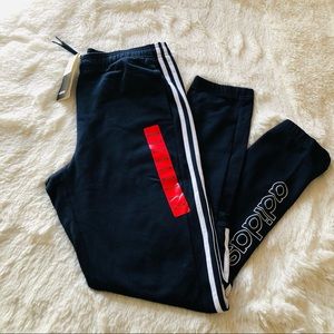 Mens Size M Navy Blue Adidas Jogger